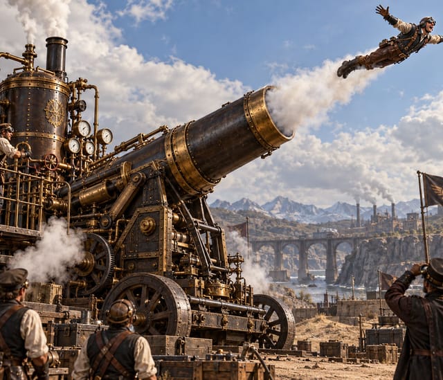 The Steamcannon