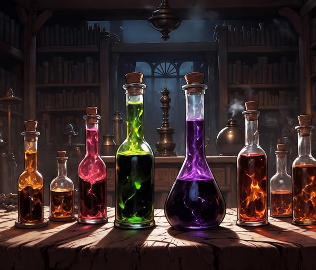 Bottled Magic - AR.Free WP