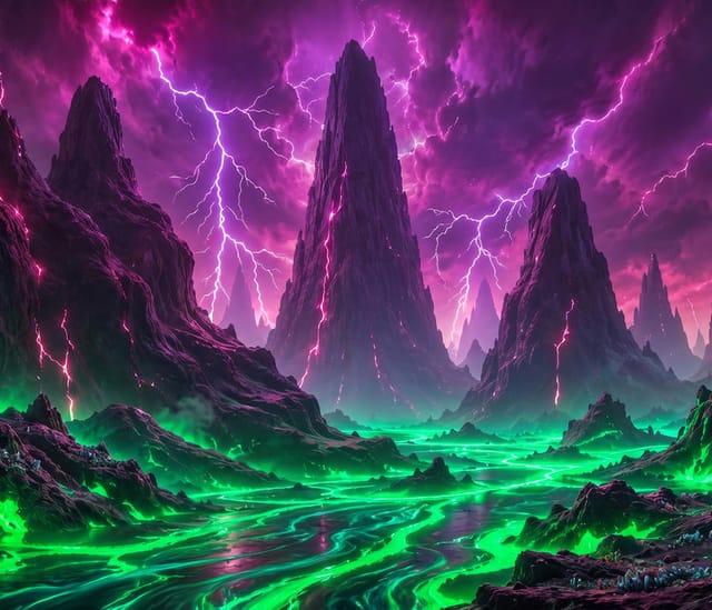 Veins of the Abyss - Unique Landscapes  DC