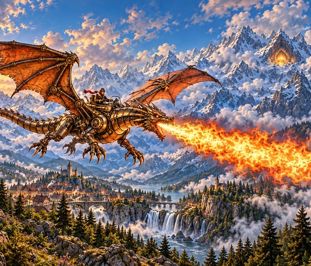 The Brassfire Dragon