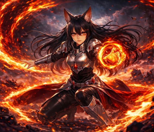 Ashen Fang Sorceress - AR