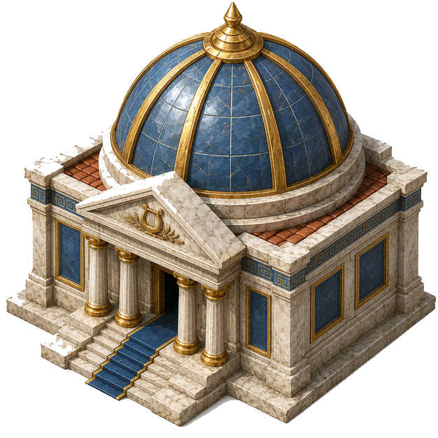 Art Gallery, Ancient Greek theme