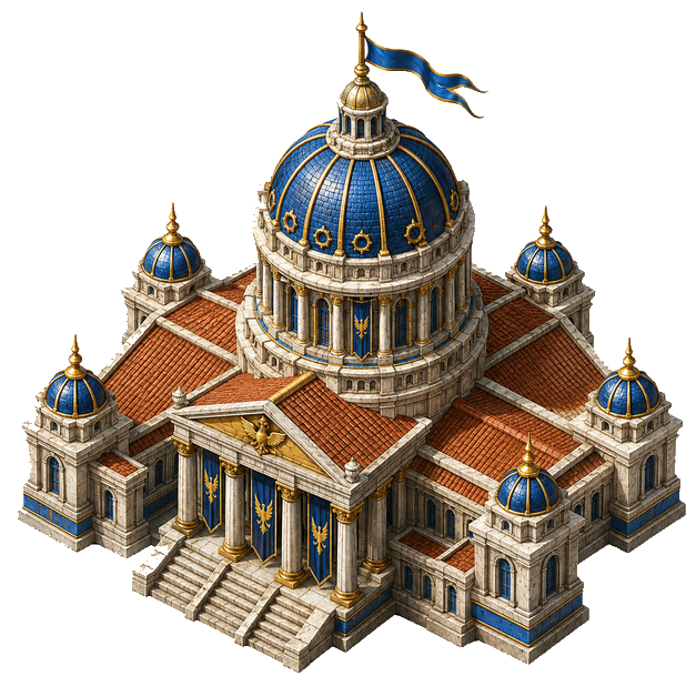 Capitol Building, Ancient Greek theme