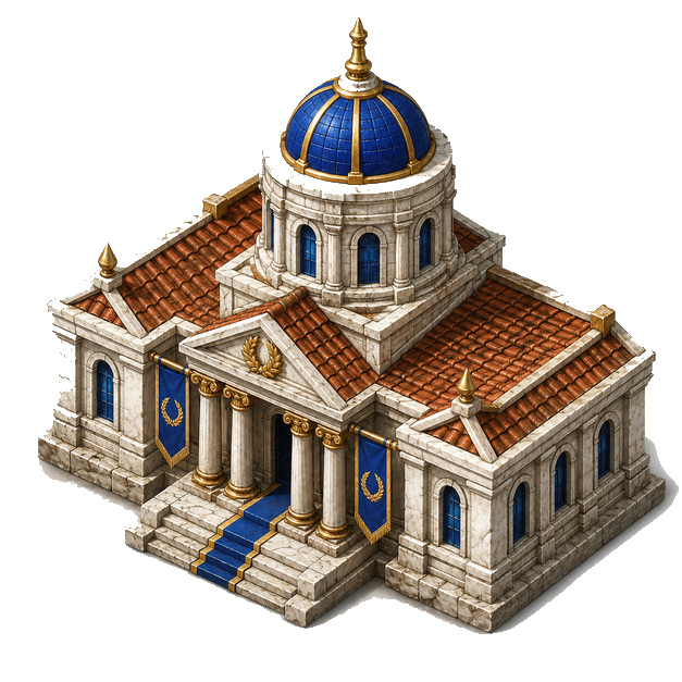 Statehouse, Ancient Greek theme