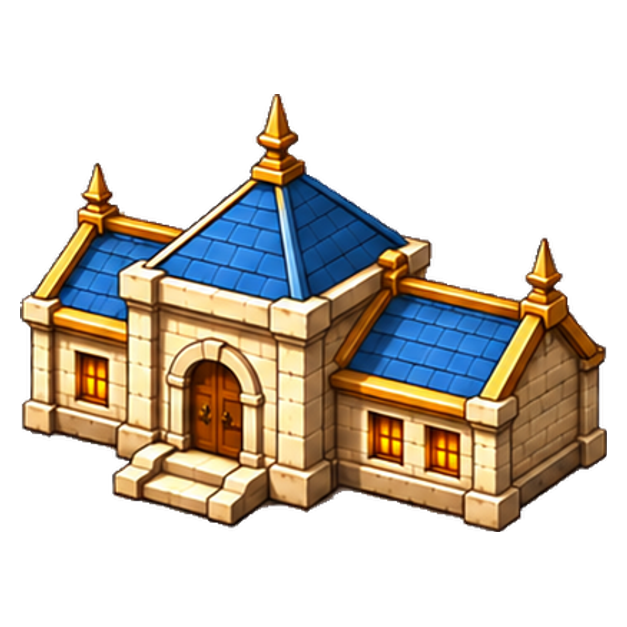 Town Hall level 5, anime theme