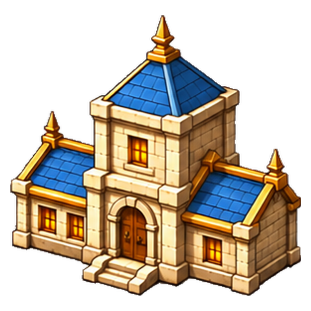 Town Hall level 6, anime theme