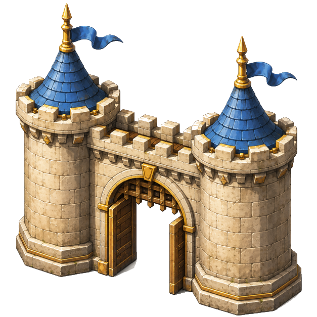Town Wall illustration, anime theme