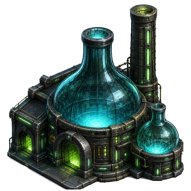 Glassworks, Cyberpunk theme