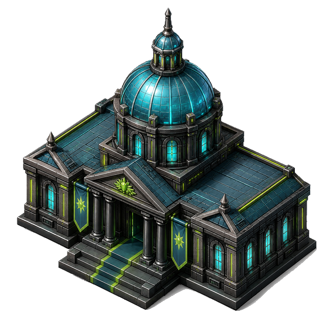 Statehouse, Cyberpunk theme