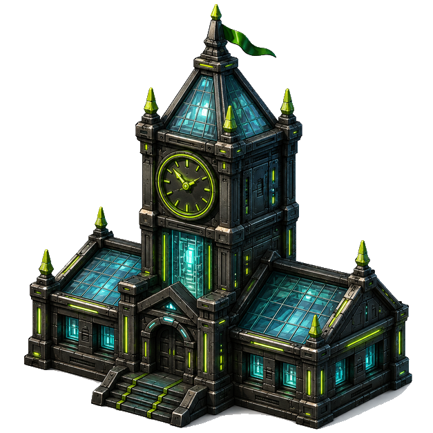 Town Hall, Cyberpunk theme