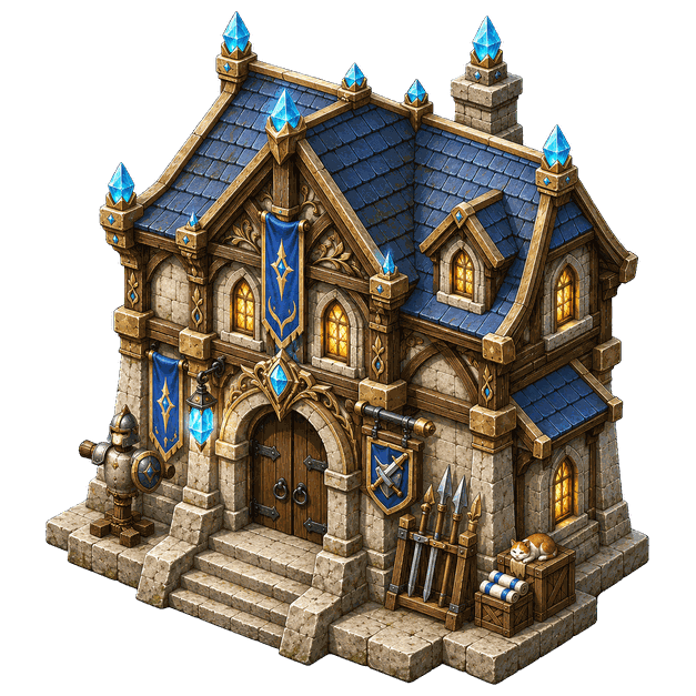 Adventurers' Hall, Fantasy theme