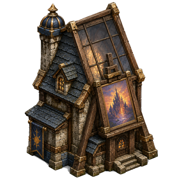 Art Studio, Fantasy theme