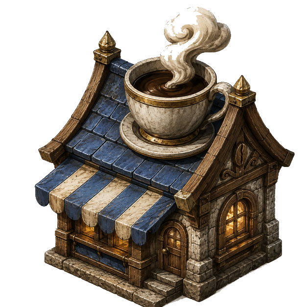 Coffee Shop, Fantasy theme