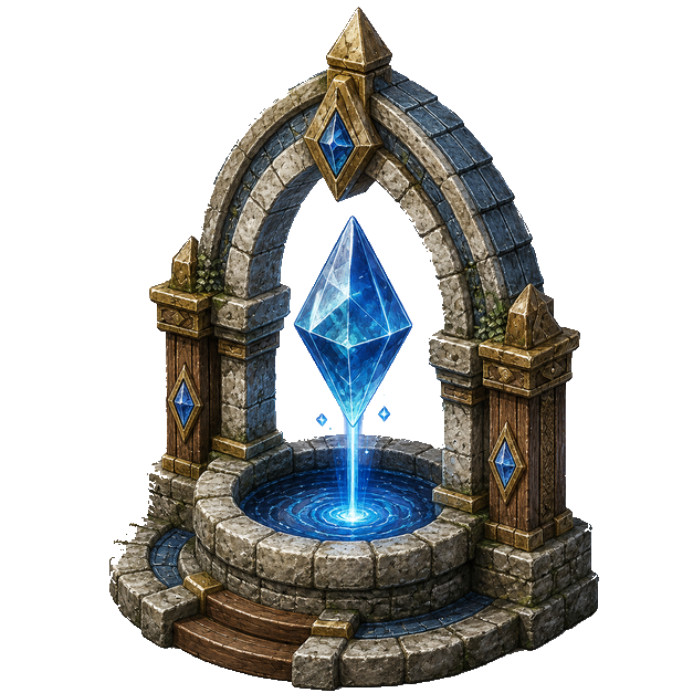 Mana Well, Fantasy theme