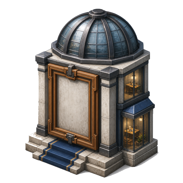 Curator's Office, Modern-day theme
