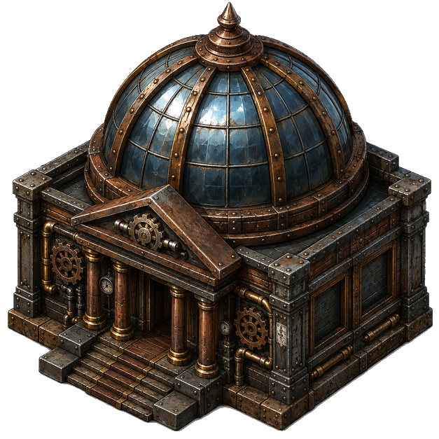 Art Gallery, Steampunk theme